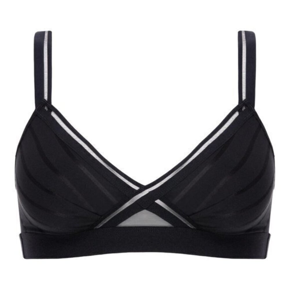 Women's Graphic Bralette Passionata by Chantelle Size Med=34 NWT #0423